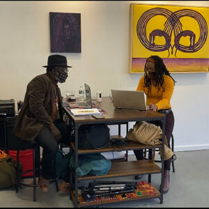 Artist brings Experience as Black Woman Artist brings Experience as Black Woman