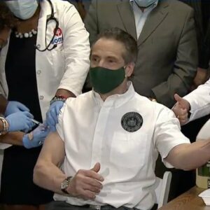 Cuomo gets Vaccination in Harlem Cuomo gets Vaccination in Harlem