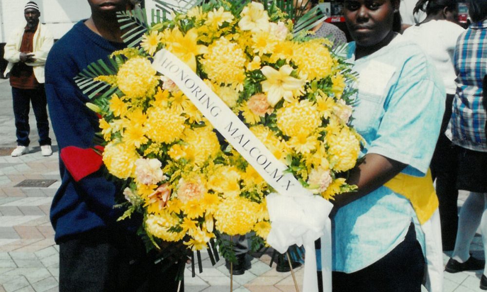 Ceremony before the march