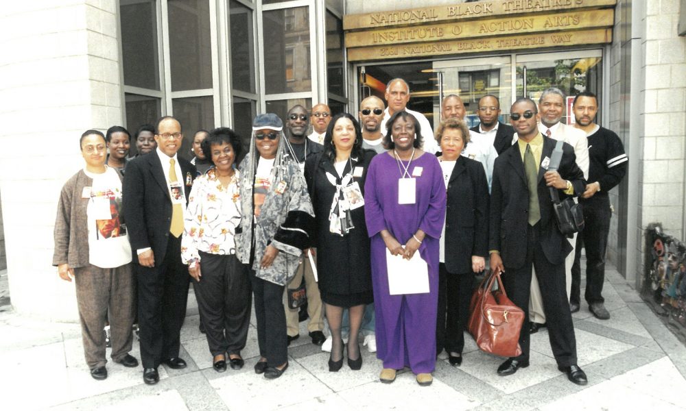 Beginning of march from National Black Theatre